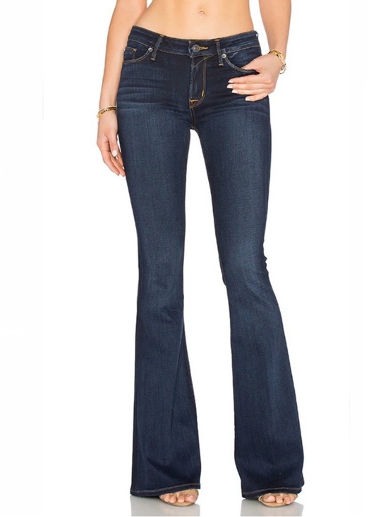 Hudson Jeans Denim - Revolve Hudson Mia 5 Pocket Mid Rise Flare Jeans